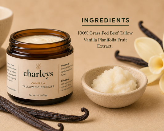 Vanilla Tallow Skin Moisturizer