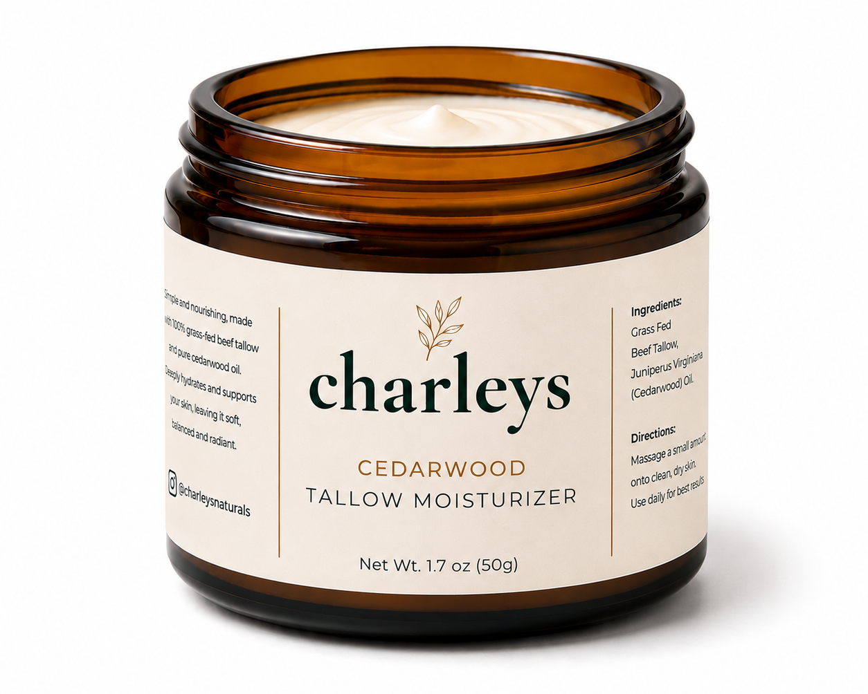 Cedarwood Tallow Skin Moisturizer
