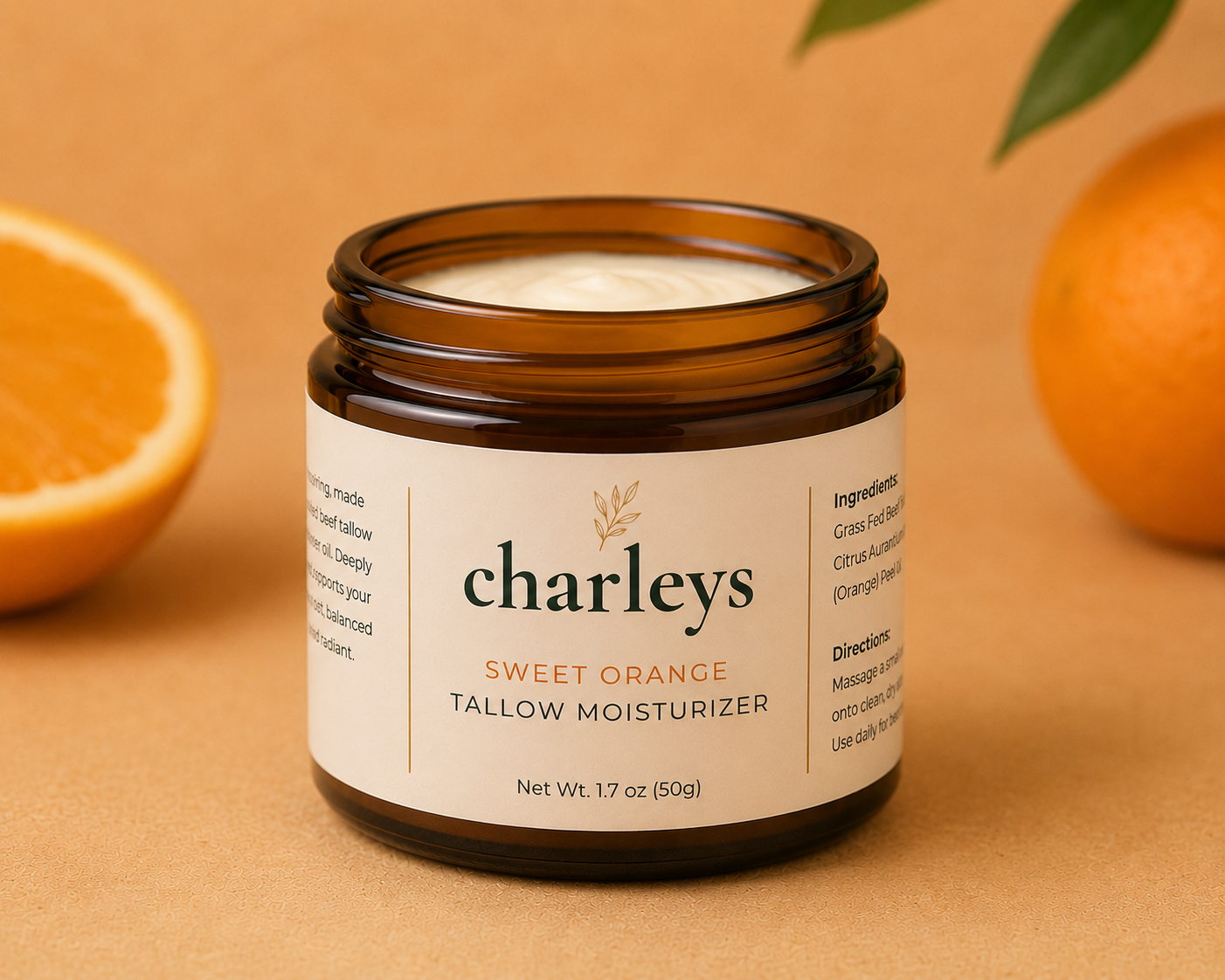 Sweet Orange Tallow Skin Moisturizer