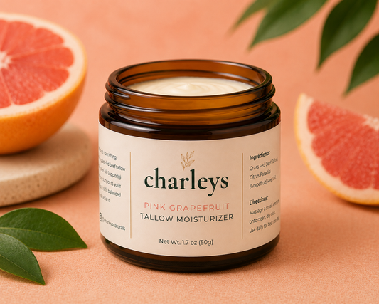 Pink Grapefruit Tallow Skin Moisturizer