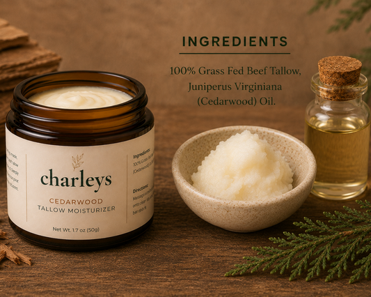Cedarwood Tallow Skin Moisturizer