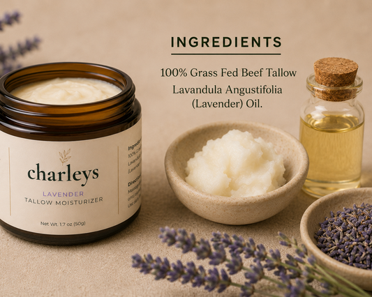 Lavender Tallow Skin Moisturizer