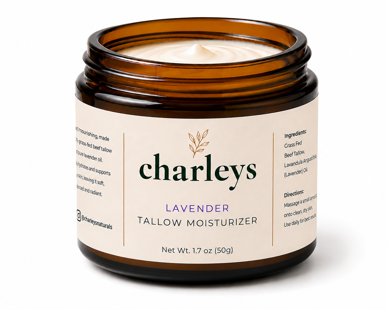 Lavender Tallow Skin Moisturizer