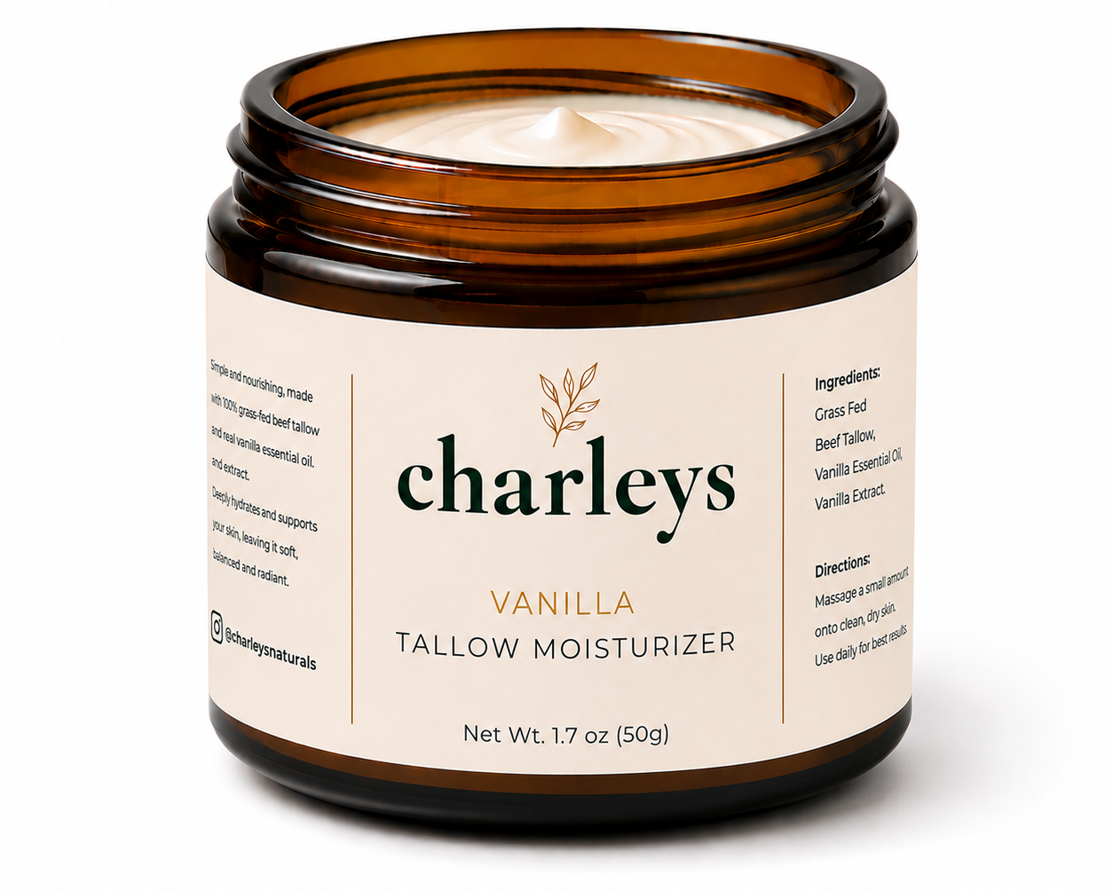 Vanilla Tallow Skin Moisturizer